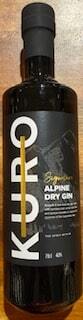Kuro Signature Alpine Dry Gin 40%