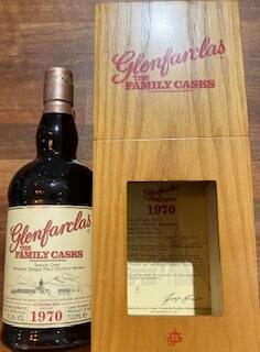 Glenfarclas family casks 1970 #2031 Sherry Cask 55.3%