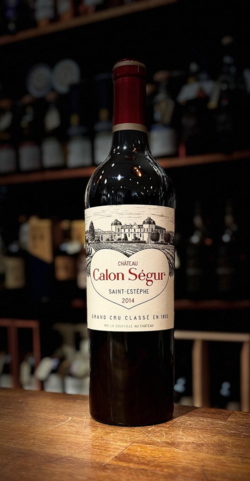 Chateau Calon Segur 3 cru Saint Estephe 2014