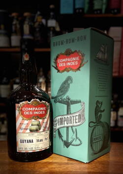 Compagnie des Indes 14 years Guyana Rum 62,4% GDP30