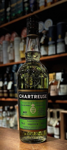 Grøn Chartreuse 55% 70 cl.