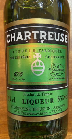 green Chartreuse 55% 35 cl.