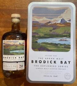 Arran Brodick Bay Explorers Series vol. 1 20 års Single Malt Whisky 49,8%