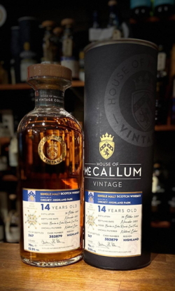 House Of McCallum Highland Park 14 års Highland Single Malt Whisky 52,5%