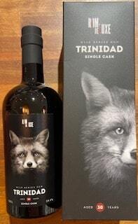 Wild Series rum no. 30 Trinidad 30 års Single Cask Rum 59,9% RomDeLuxe