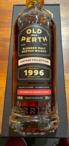 Old Perth 1996 Vintage Collection Blended malt whisky 55,8%