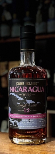 Cane Island Single Estate 12 års Nicaragua rum 43%