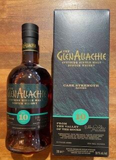 Glenallachie 10 Years Old Cask Strength Batch 9 Speyside Single Malt whisky 58,1%