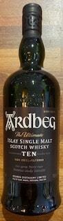 Ardbeg 10 års Islay Single Malt Whisky 46%