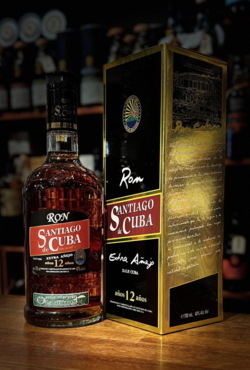 Ron Santiago de Cuba 12 years old rum 40%