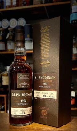 Glendronach 1993 #6343 29 years Pedro Ximénez Butt Highland Single Malt Whisky 54,3%