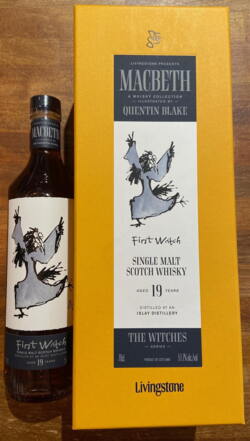 Islay Kildaton 19 Years Islay Single Malt Whisky 51,7% The Witches - The First Witch