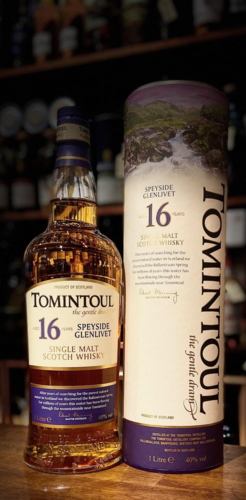 Tomintoul 16 years Single Malt Whisky 40%