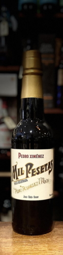 Mil Pesetas Pedro Ximénez Sherry 37,5 cl.