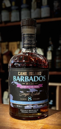 Cane Island Single Estate 8 års Barbados Rum 43%