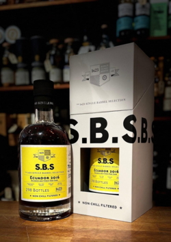 SBS 7 års Ecuador Bourbon/Virgin oak cask Rum 2016