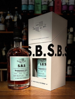 SBS 10 års Barbados Rum Bourbon and Port Cask 2013 52%