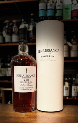 Renaissance 2018 White Alligator 3 år Single Cask Taiwan Rum 64,8%