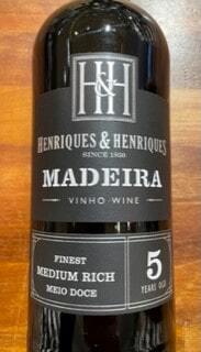 Henriques & Henriques Madeira Finest Full Rich 5 års