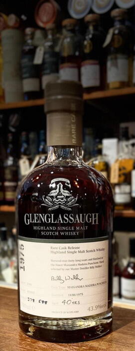 GlenGlassaugh 1975 #2180 40 years old Highland Single Malt Whisky 43,9%