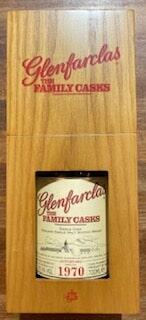 Glenfarclas family casks 1970 #2031 Sherry Cask 55.3%