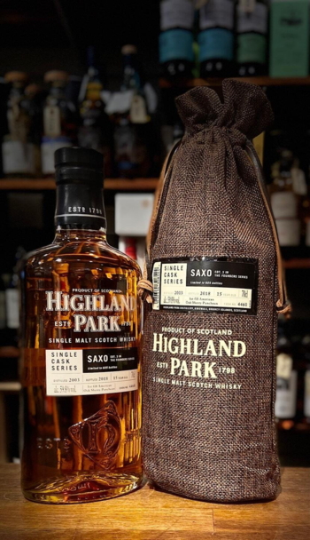 Highland Park Single Cask Saxo 15 Years Old Single Malt Whisky