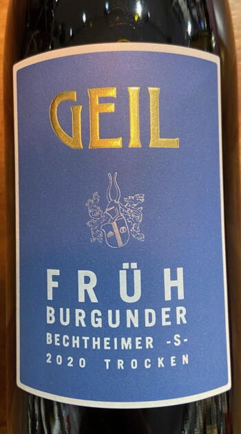Weingut Geil Frühburgunder Bechtheimer Rheinhessen 2020