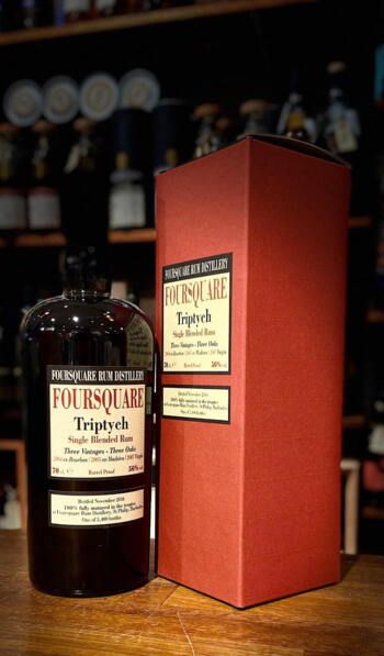 Foursquare Triptych Single Blended Rum Barbados 56%