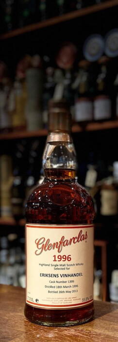 Glenfarclas 1996 #1306 15 års Highland Single Malt Whisky 55,6%
