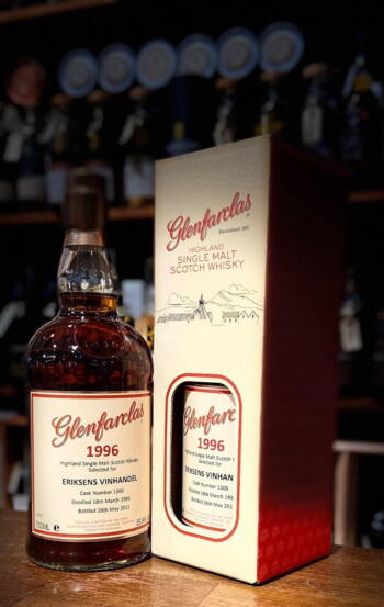 Glenfarclas 1996 #1306 15 års Highland Single Malt Whisky 55,6%