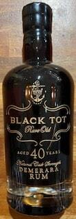Black Tot Rare Old 40 års Demerara Cask Strength Rum 44,2%