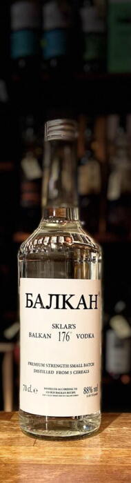 Bajika Balkan Vodka 88% 176 proof
