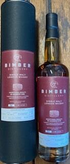 Bimber Ex-Bourbon cask Denmark Edition Single Malt London Whisky 58,7% 2020