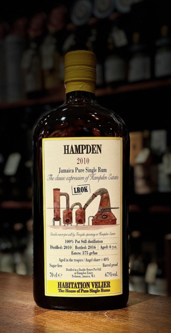 Hampden LROK 2010 6 års Jamaica Rum 67%