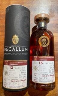 House Of McCallum Linkwood 13 års Speyside Single Malt Whisky 46,5%