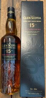 Glen Scotia 15 års Campbeltown Single Malt Whisky 46%