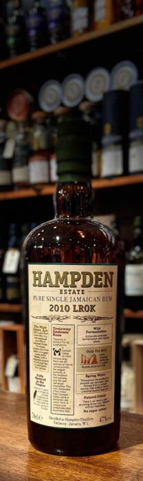 Velier Hampden LROK 2010 11 years old Pure Single Jamaican Rum 47%