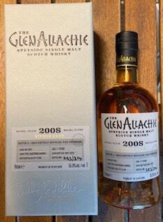 Glenallachie 2008 #3601 Sauternes barrel Batch 2 11 Years Single Speyside Malt Whisky 55,9%
