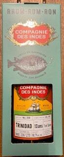 Compagnie Des Indes Trinidad Ten Cane 13 year Single Cask 60,7%