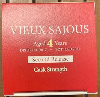 Velier Vieux Sajous 4 years old Cask Strength Second Release 56,3%