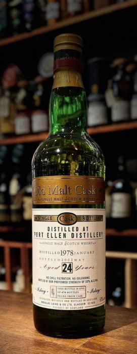 Port Ellen 1978 24 year Hunter Laing Single Malt Whisky 50%