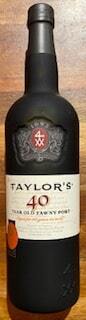 Taylors 40 years tawny port