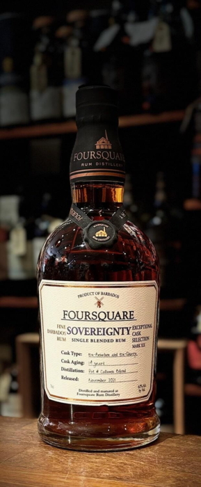 Foursquare Sovereignty 14 års Barbados Single Blended Rum 62%