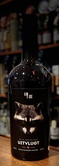 Wild Series rum no. 31 Uitvlugt 32 års Single Cask Rum 63,4% RomDeLuxe