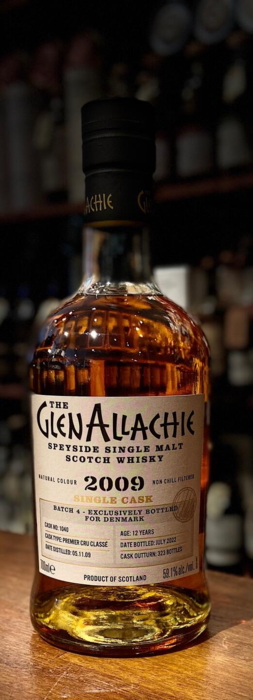 Glenallachie 2009 #1040 Premier Cru Classé Batch 4 12 års Single Speyside Malt Whisky 59,1%