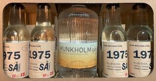 Munkholm Gin no. 5 notes of Grapefruit and Lime Gift Box 43,4%