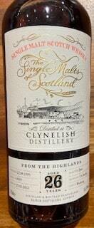 Clynelish 1995/2022 #8659 The Single Malts of Scotland 26 years Highlands Single Malt 50,7%