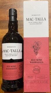 Mac-Talla Red Wine Barriques Islay single malt 53,8%