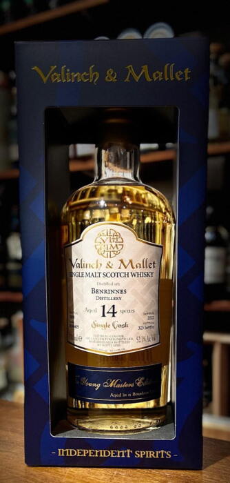 Benrinnes 14 års Single Malt Scotch Whisky 52,1% 2022