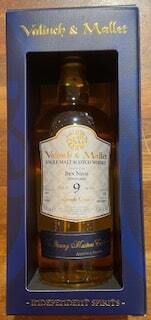Ben Nevis 9 years Valinch and Mallet single malt whisky 52,4%